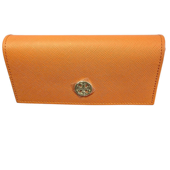 Tory Burch textured Saffiano Leather sunglass / eyeglass case - Picture 1 of 9